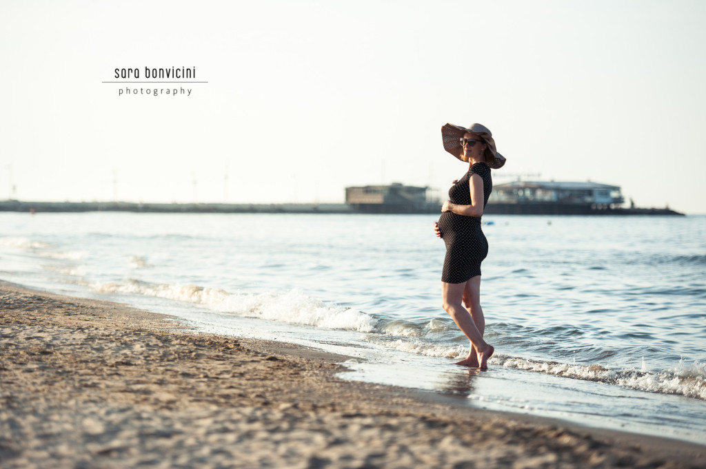 Lara | 32° settimana_foto Sara Bonvicini-20  Foto Gravidanza Rimini Maternity Mare Tramonto