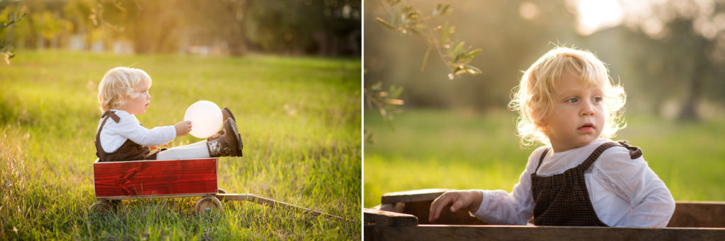 servizi fotografici all'aperto con i bambini 