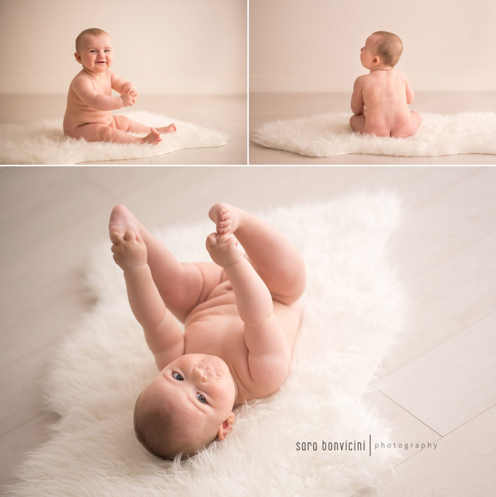 servizio fotografico a bambina che cresce